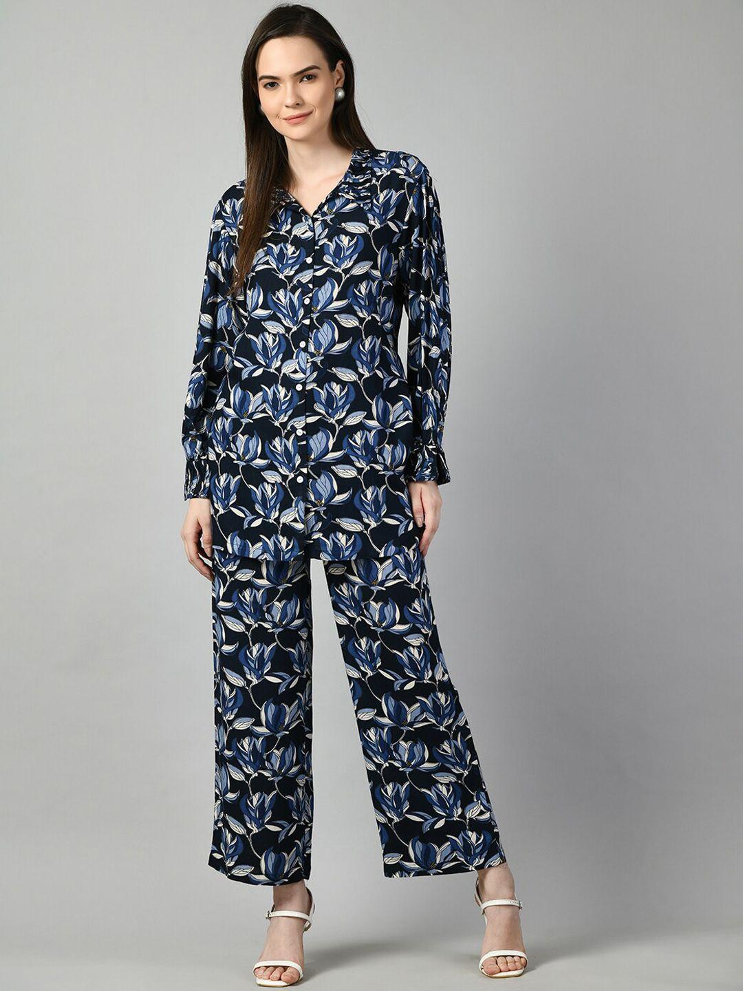 doisa floral printed shirt and trouser