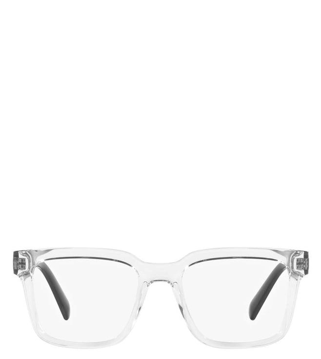 dolce & gabbana 0dg5101313352 clear active square eye frames for men