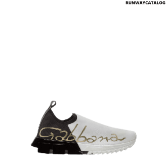 dolce & gabbana stretch jersey sorrento sneakers