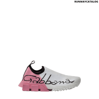 dolce & gabbana stretch jersey sorrento sneakers