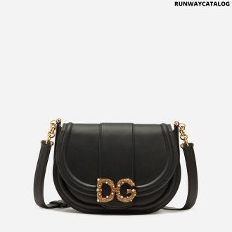 dolce &gabbana medium dg amore bag in calfskin