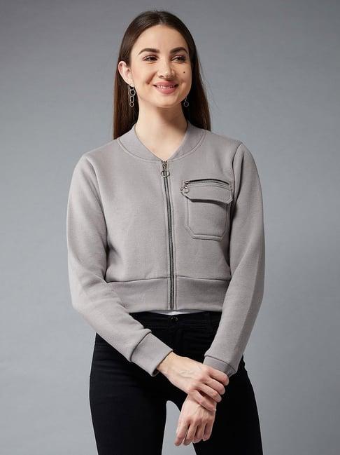 dolce crudo grey relaxed fit jacket