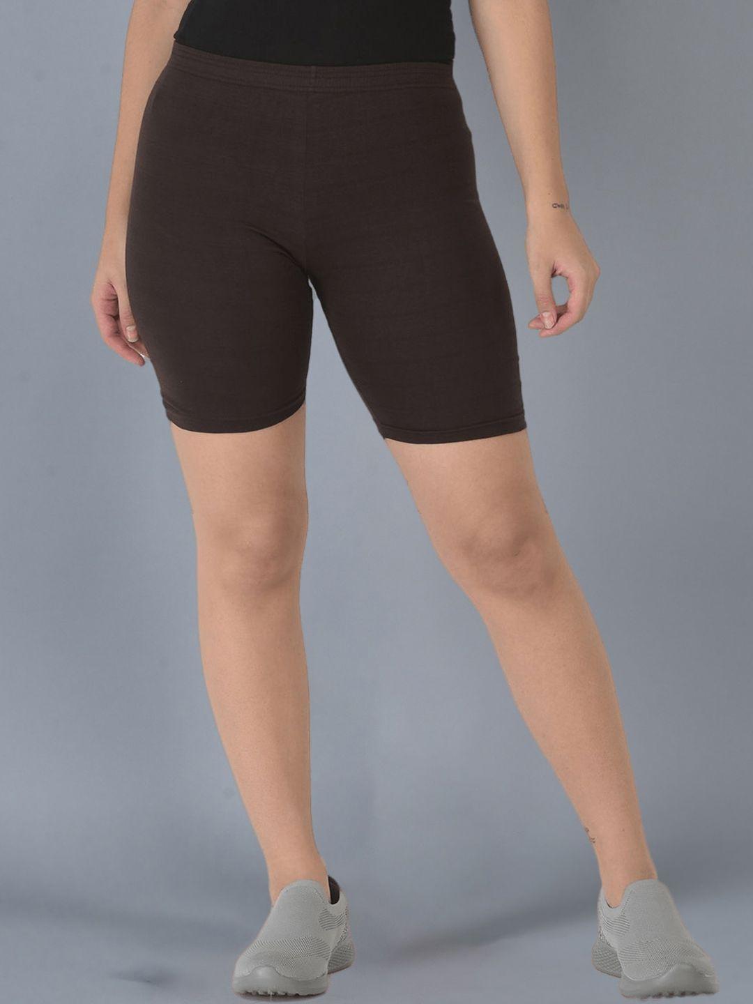 dollar-missy-women-skinny-fit-pure-cotton-sports-shorts