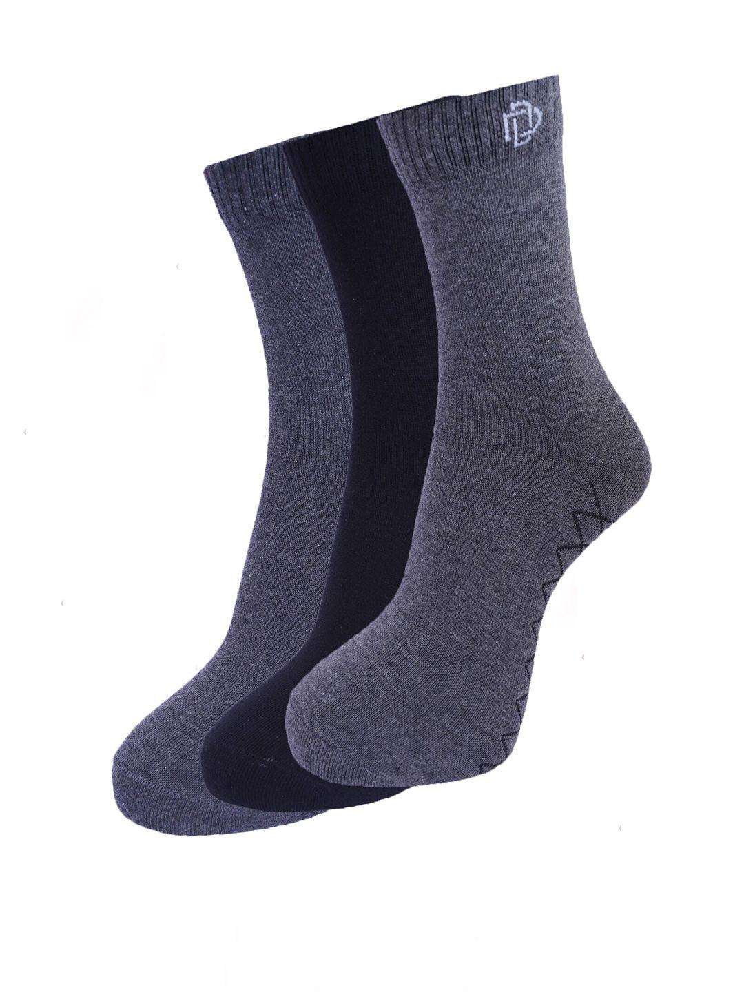 dollar socks men pack of 3 assorted cotton ankle-length socks