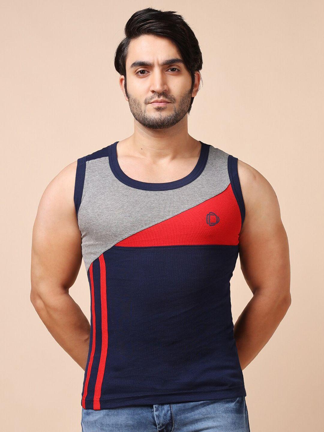 dollar bigboss assorted combed cotton racerback styled gym vest mbb-23-po1-co5-s24