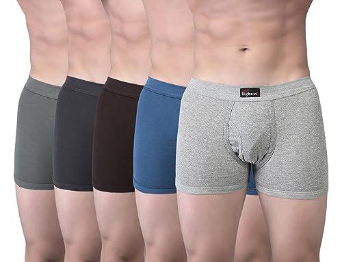 dollar bigboss men's cotton trunks (pack of 5) (mbtr-11-r3_assorted_4xl/110cm)