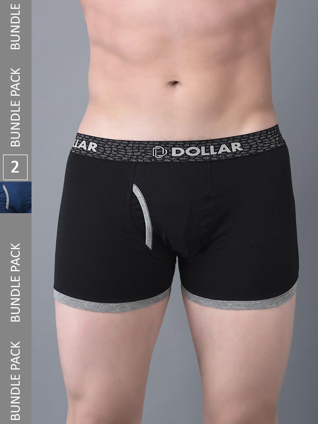 dollar bigboss men pack of 2 assorted cotton trunks mbtr-311-conrib-po2-co1