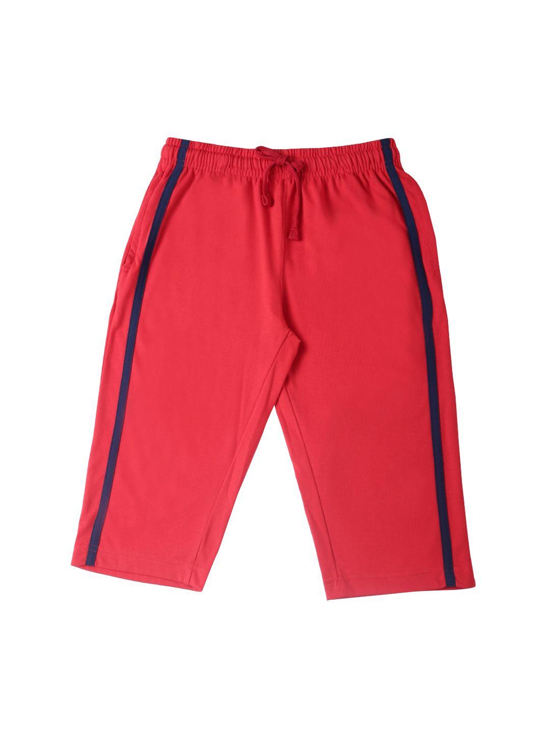 dollar boys red solid lounge shorts