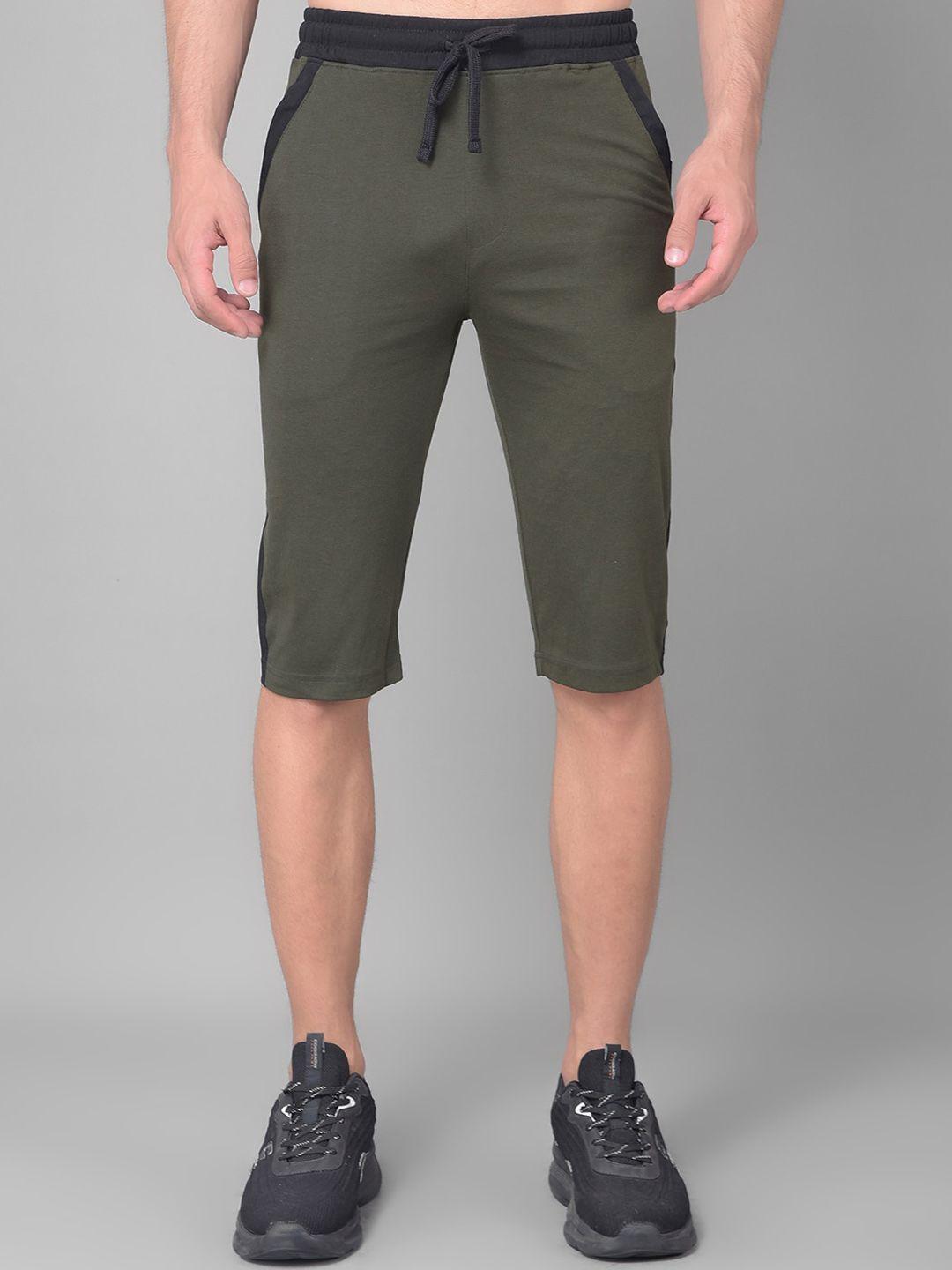 dollar men mid rise cotton sports shorts