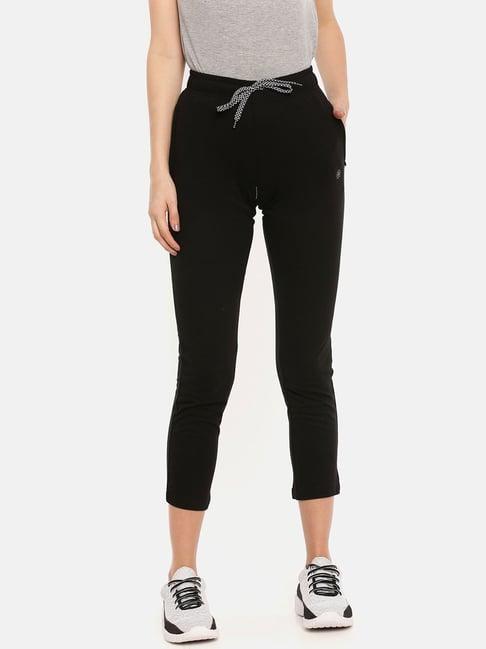 dollar missy black regular fit trackpants