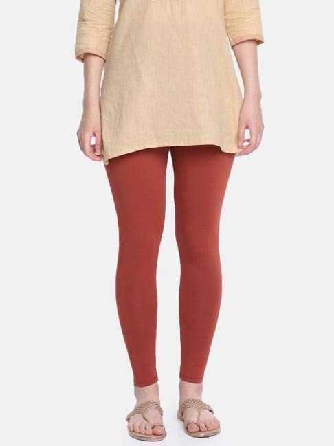 dollar missy brown cotton leggings