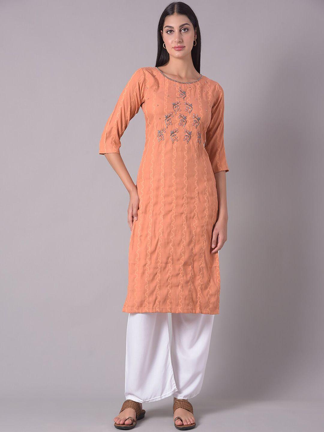 dollar missy embellished bead work straight kurta