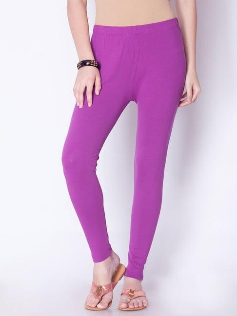 dollar missy lilac cotton leggings