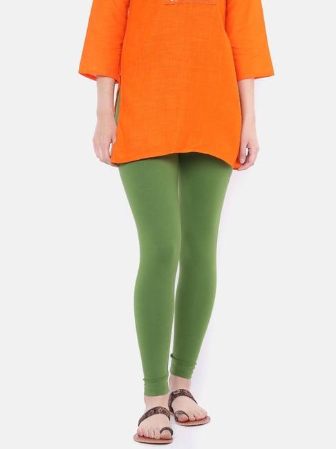 dollar missy moss green cotton leggings