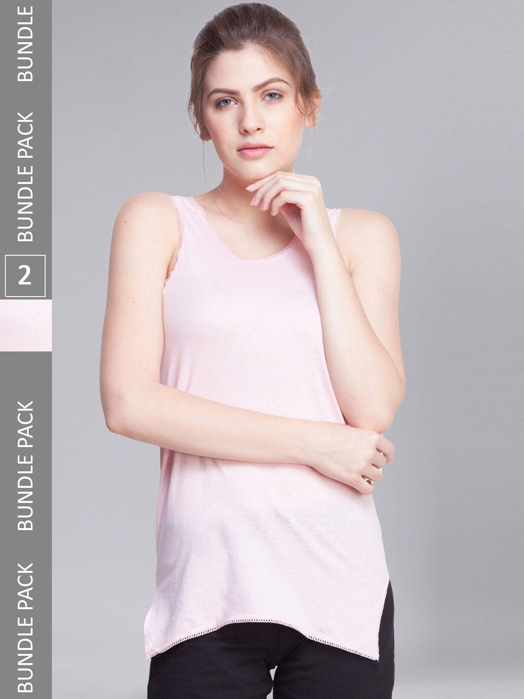 dollar missy non-padded pure combed cotton slim-fit camisoles