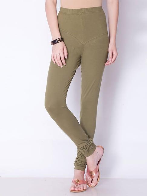 dollar missy olive cotton leggings