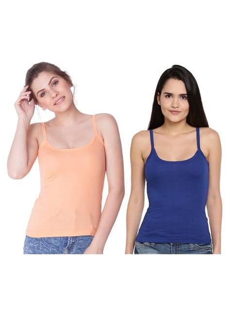 dollar missy orange & blue camisole pack of - 2