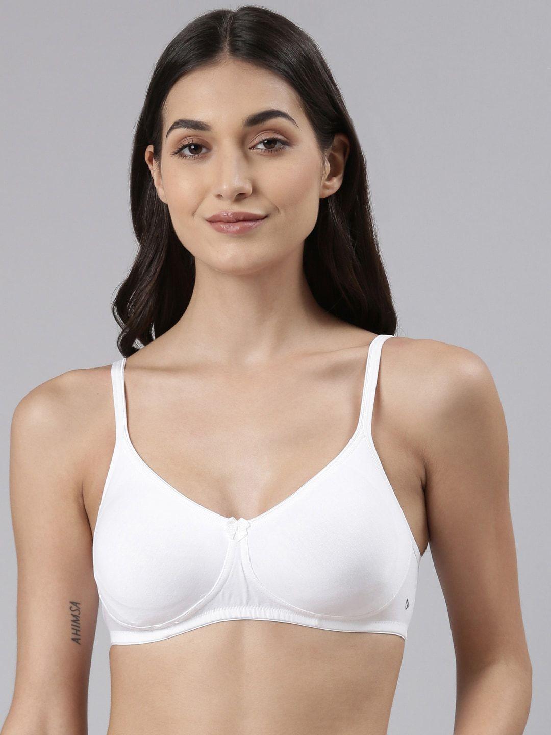 dollar missy white non padded dry fit anti microbial cotton bra