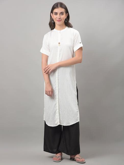 dollar missy white straight kurta