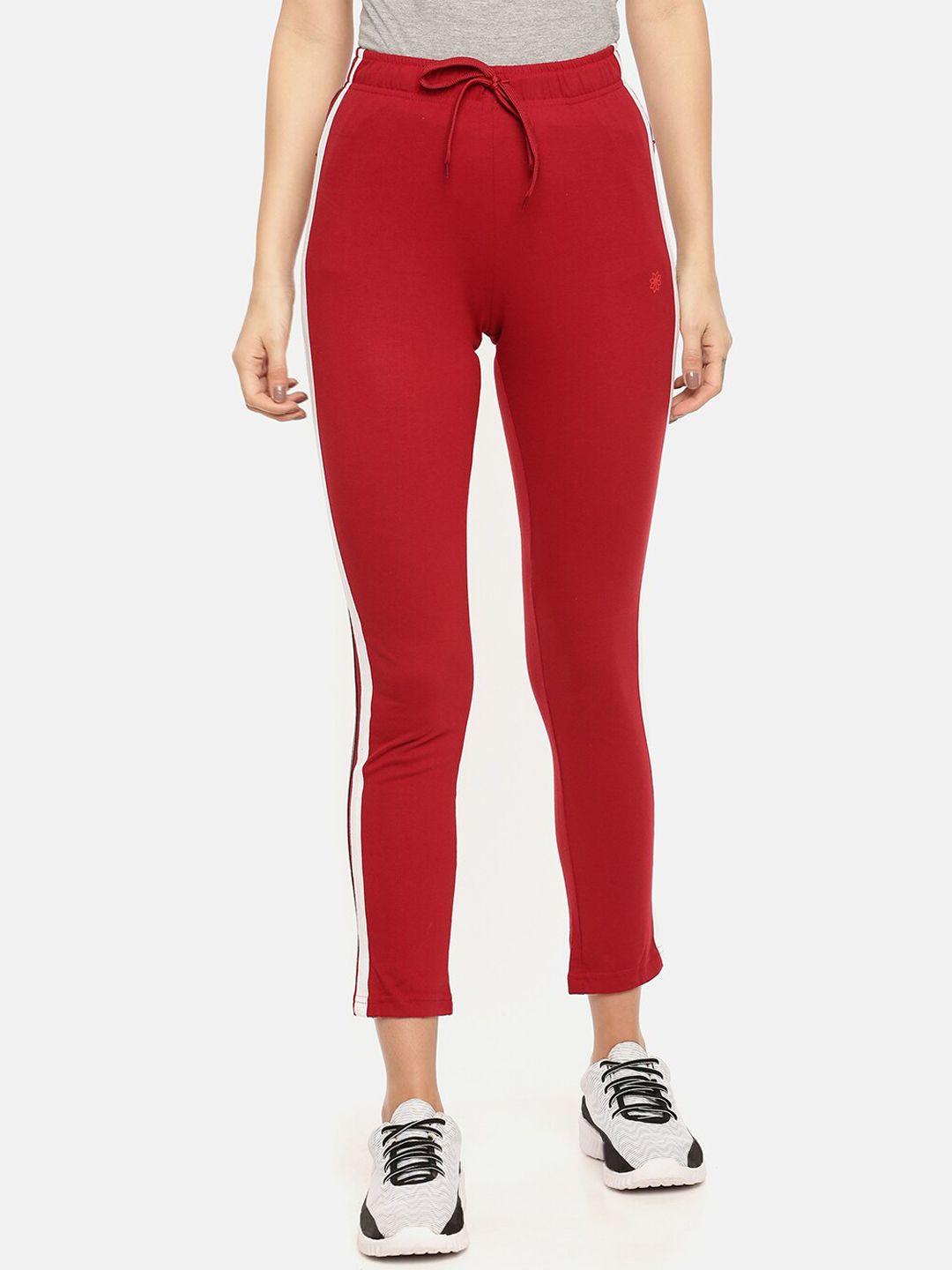 dollar missy women red solid track pants