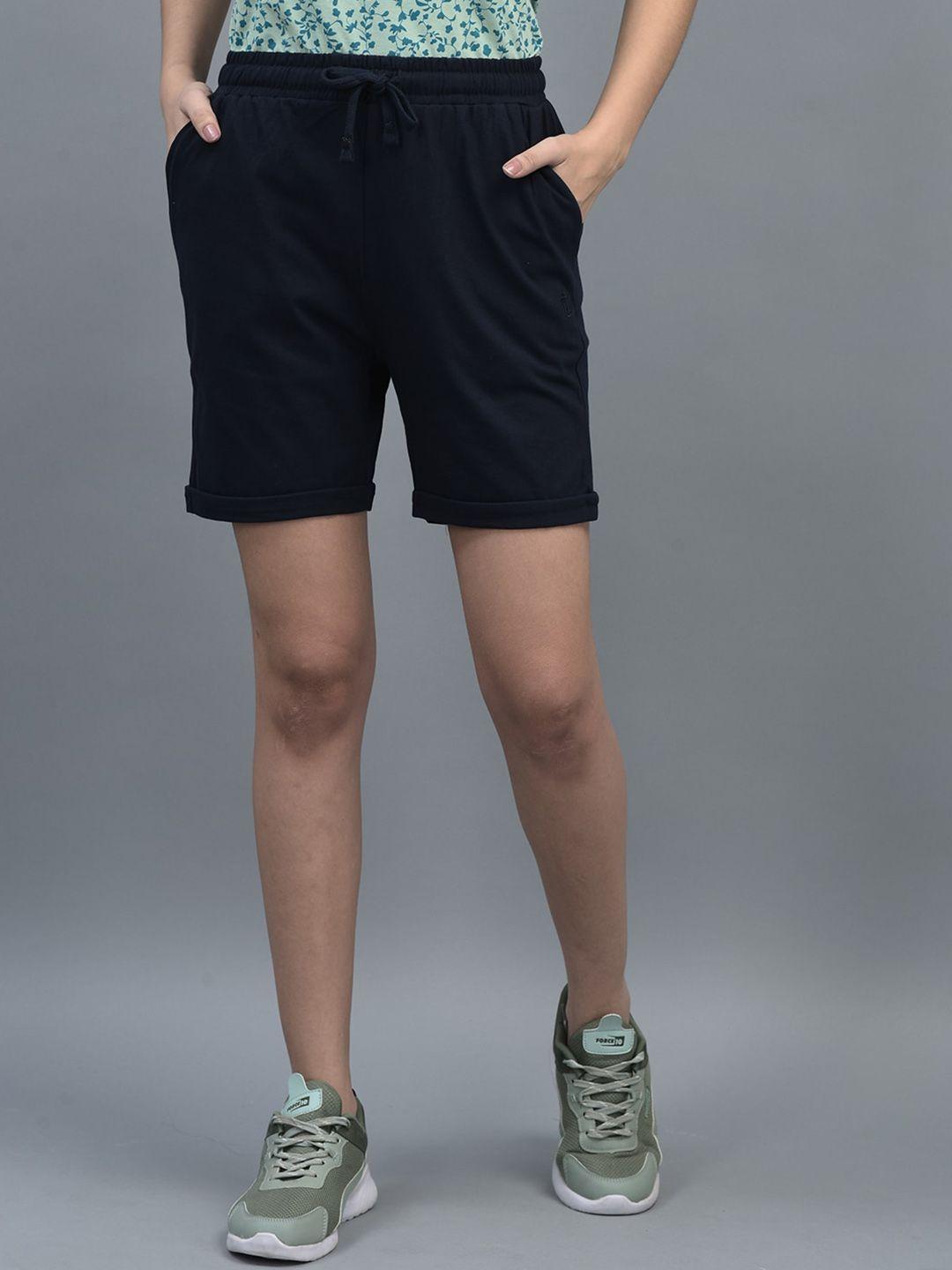 dollar missy women slim fit antimicrobial cotton training sports shorts