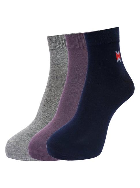 dollar multi cotton free size socks - pack of 3