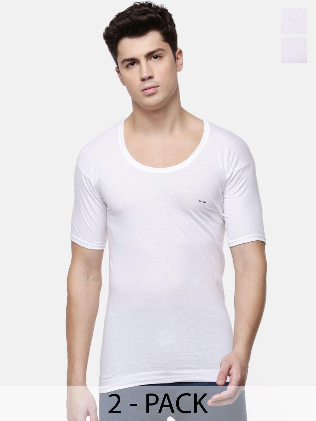 dollar pack of 2 pure cotton undershirt