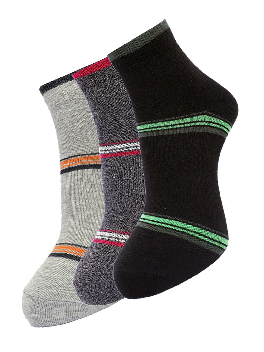 dollar socks men pack of 3 assorted  ankle length socks