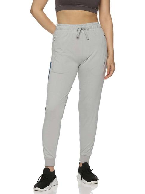 domin8 grey printed sports joggers