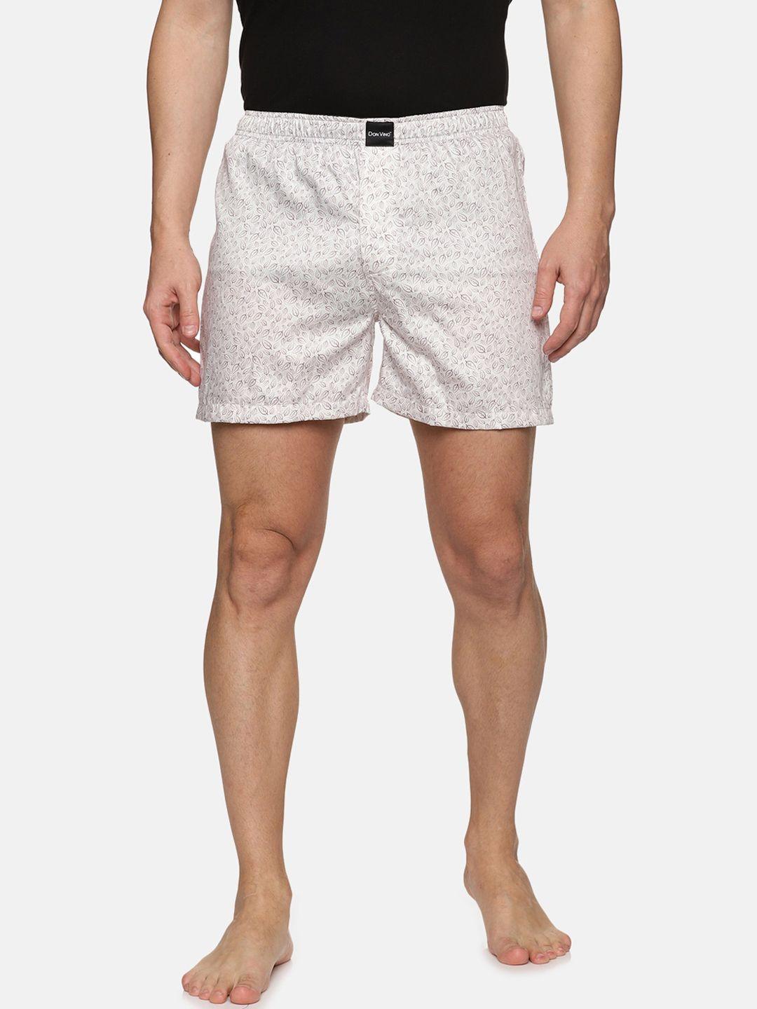 don vino men cotton conversational printed outdoor shorts