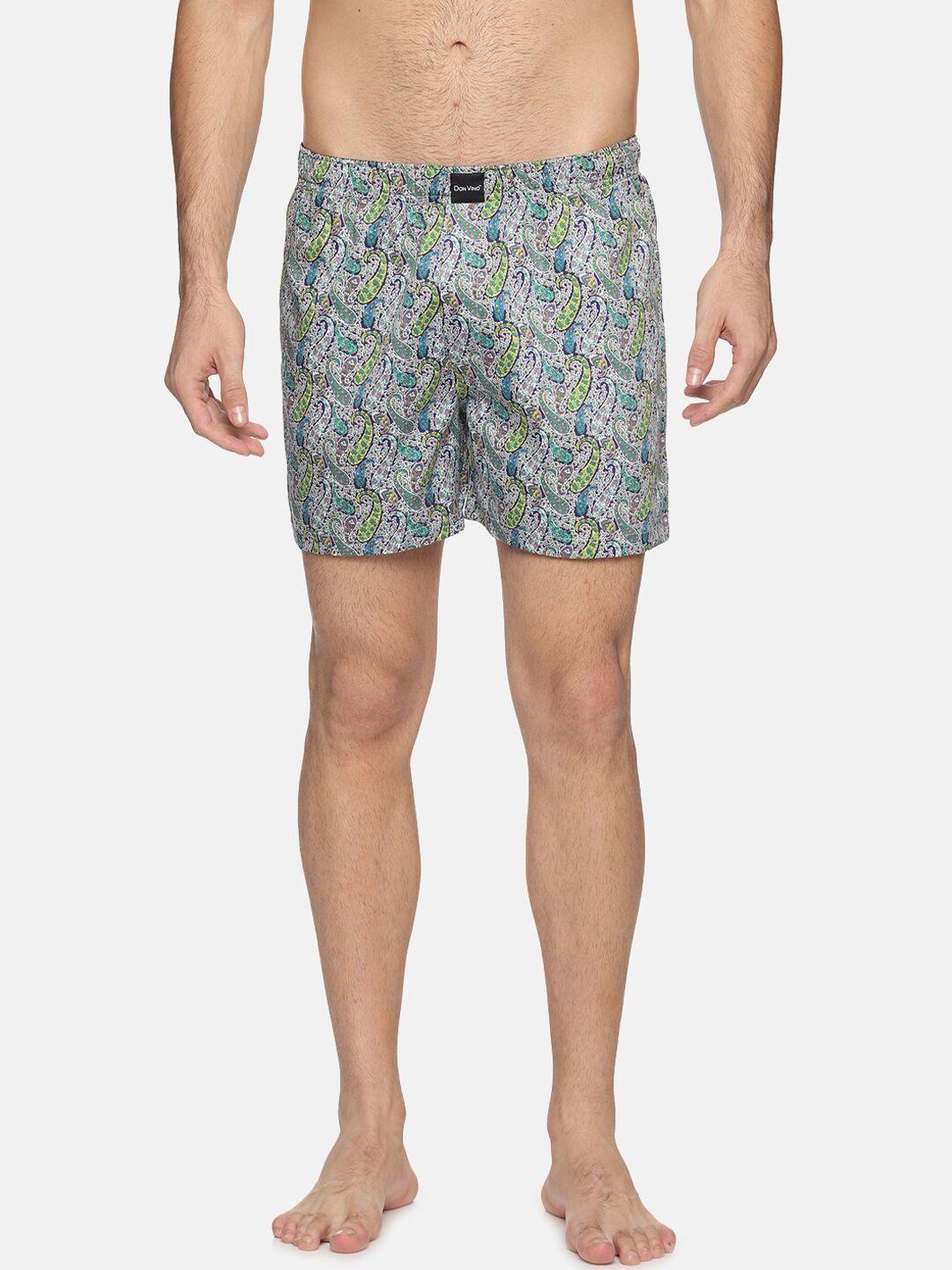don vino men multicoloured printed outdoor shorts
