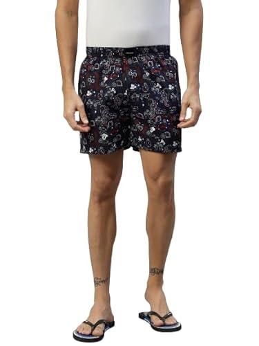 don vino cottonboxer shorts navy blue