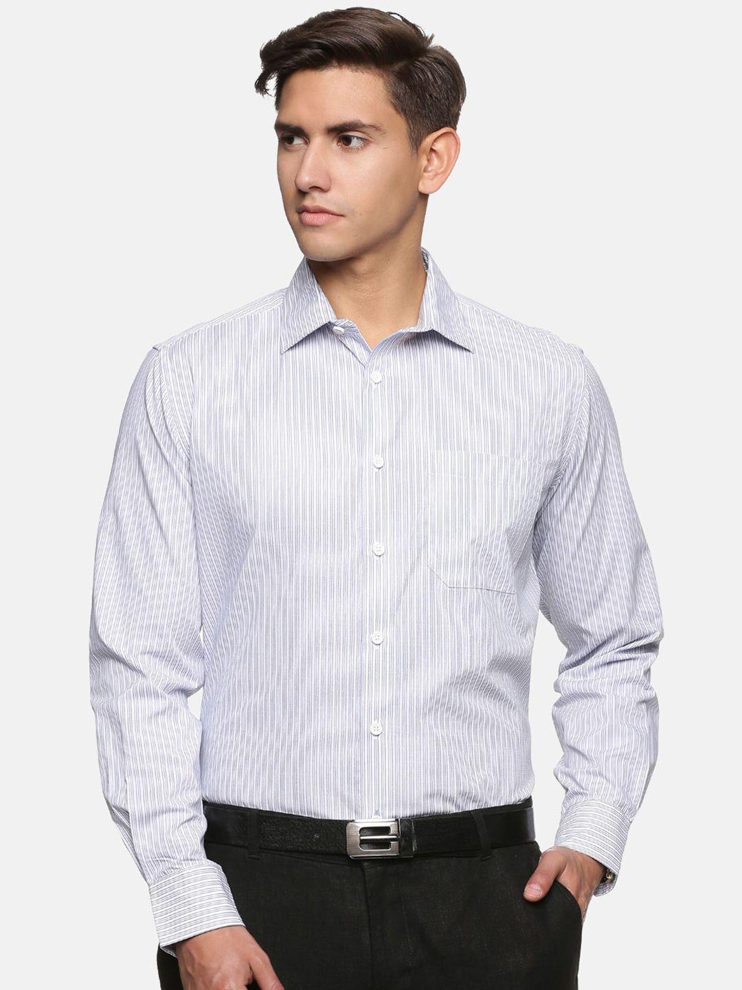don vino relaxed slim fit striped cotton casual shirt
