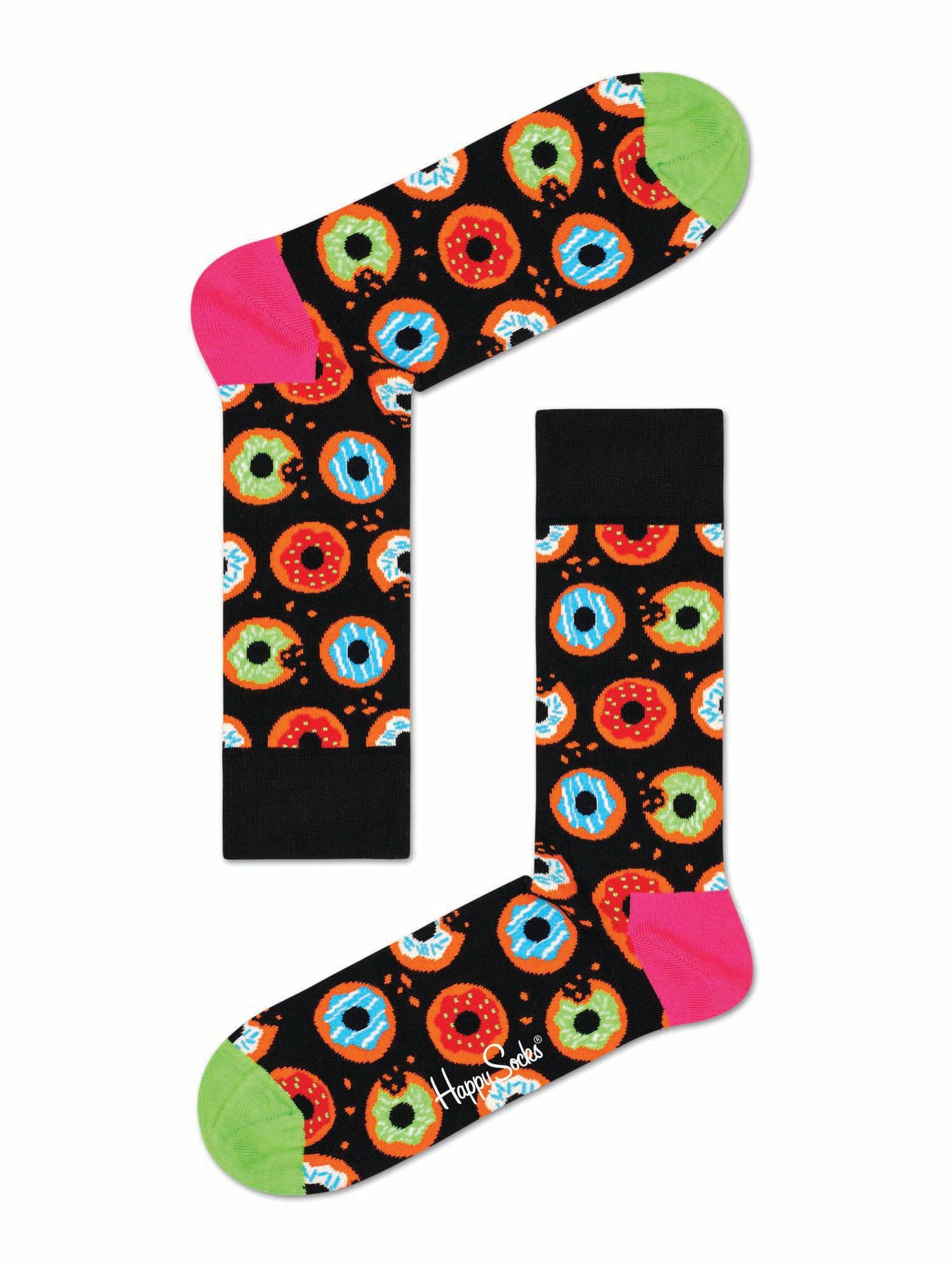 donut socks - multi-color