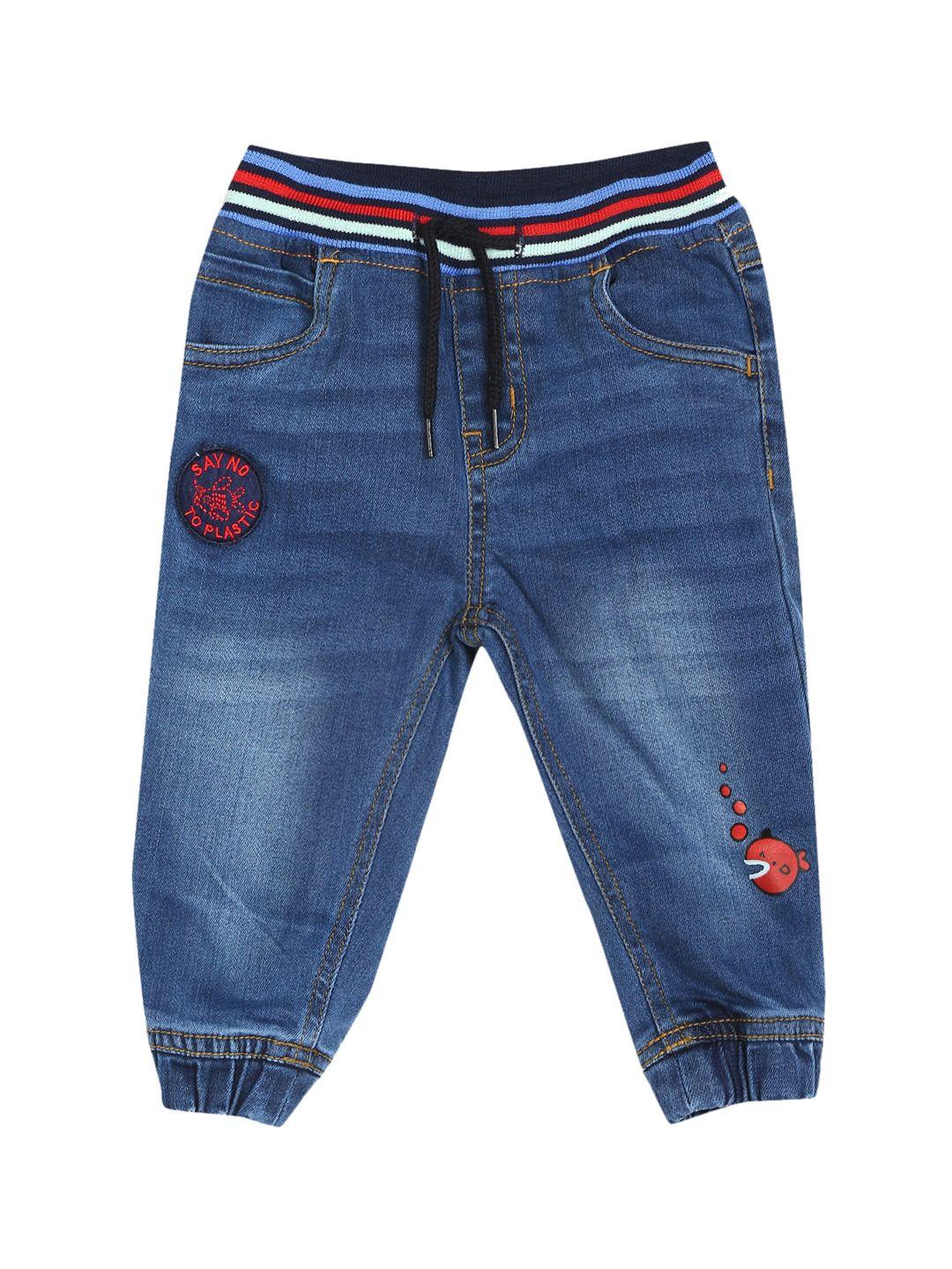 donuts boys blue stone wash jogger jeans