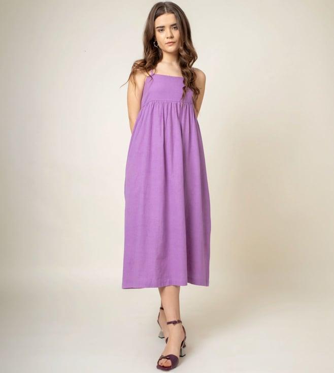 doodlage purple ella dress