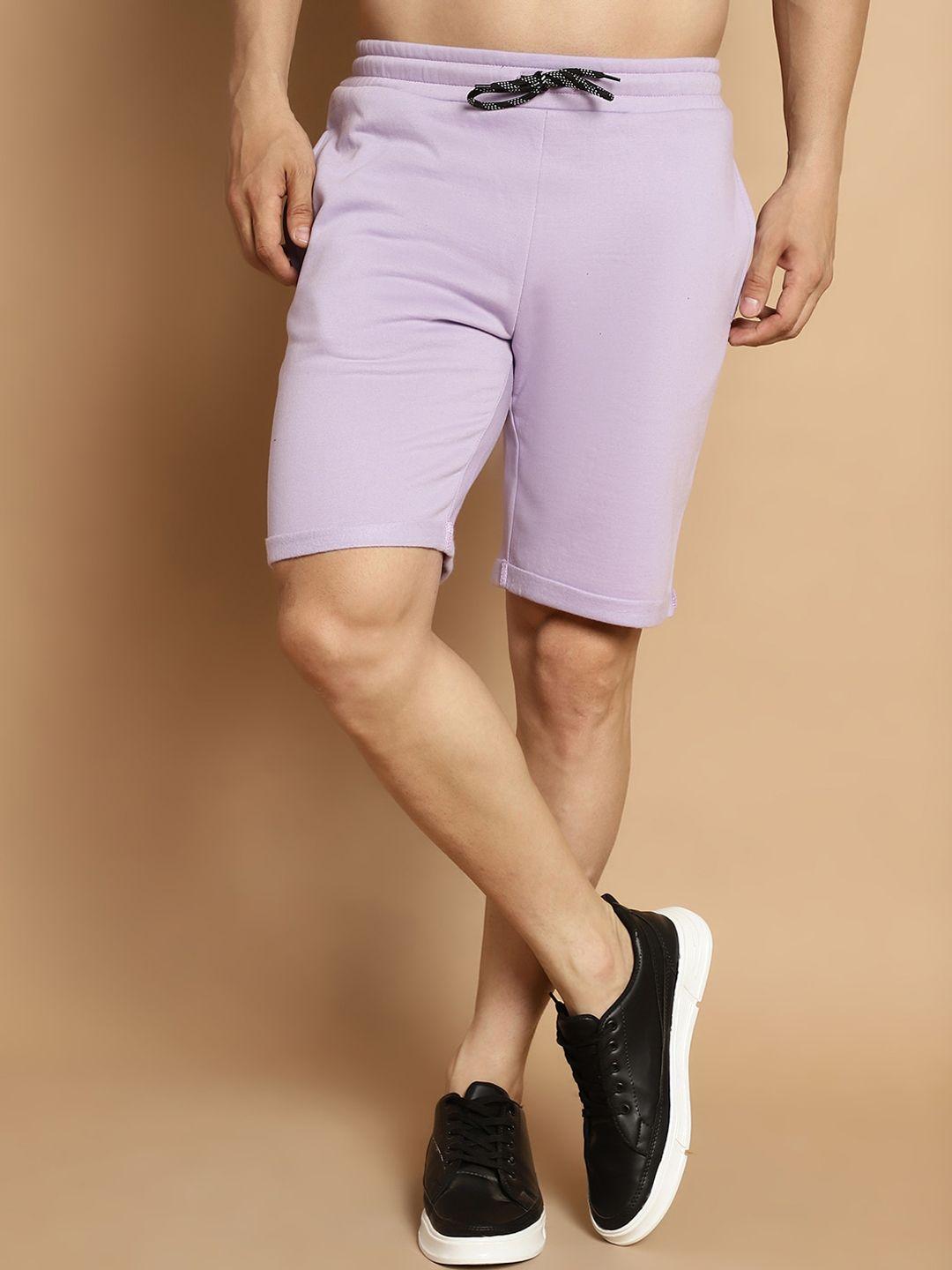 door74 men purple shorts