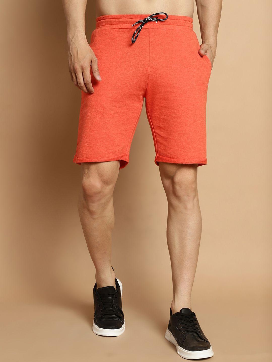 door74 men orange shorts