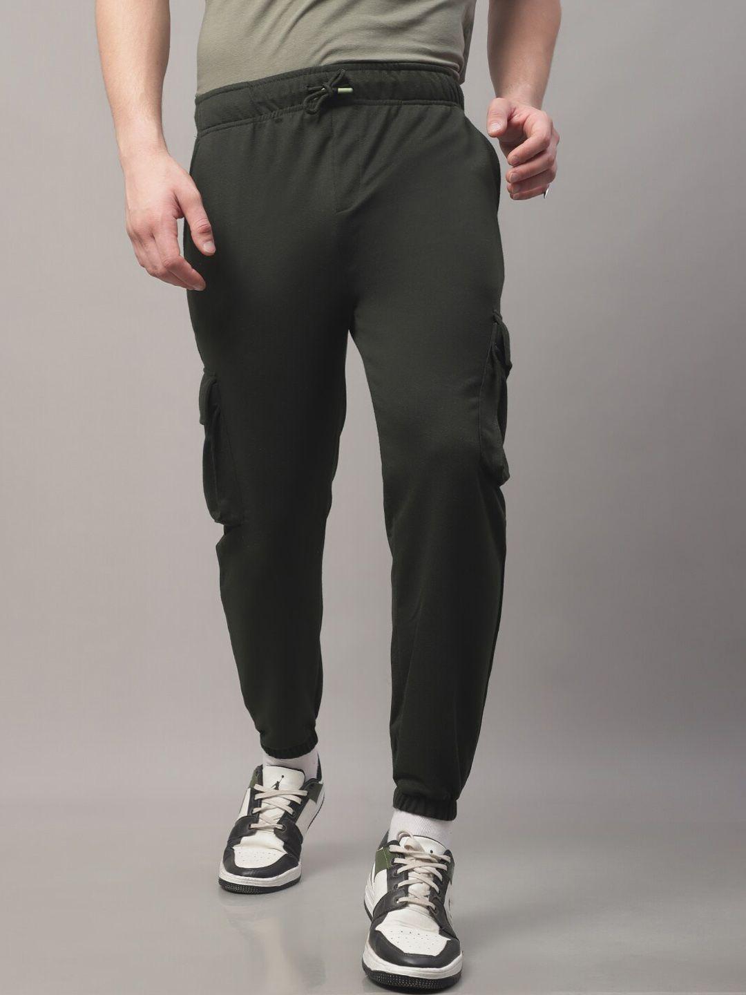 door74 men relaxed-fit cotton cargo jogger