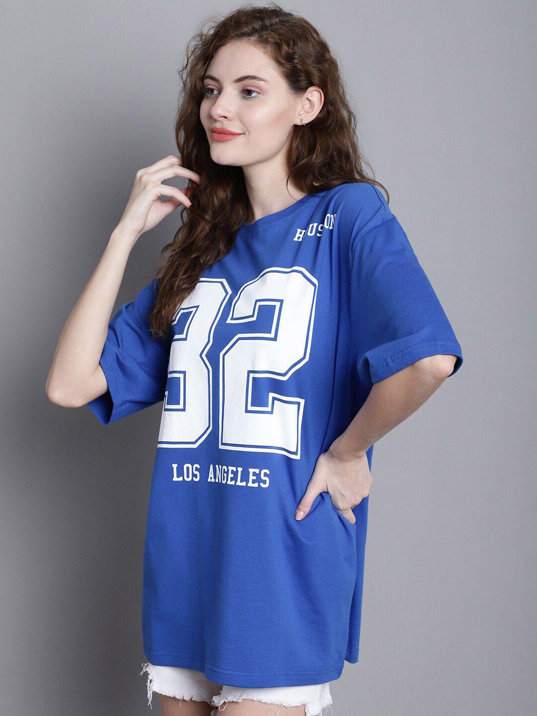 door74 varsity printed t-shirt