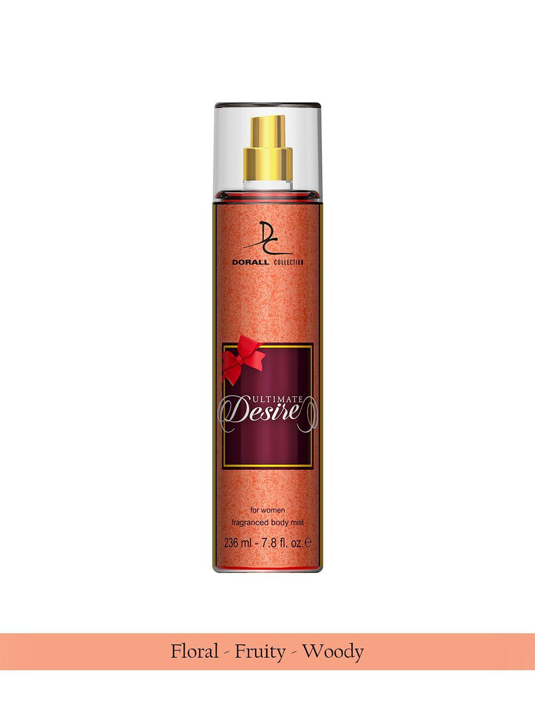 dorall collection women ultimate desire fragrance body mist - 236 ml