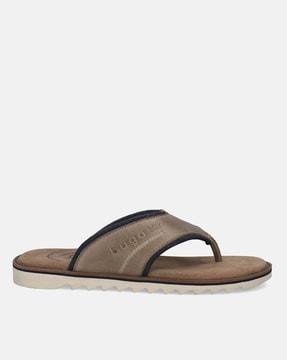 dorfu leather thong-strap sandals