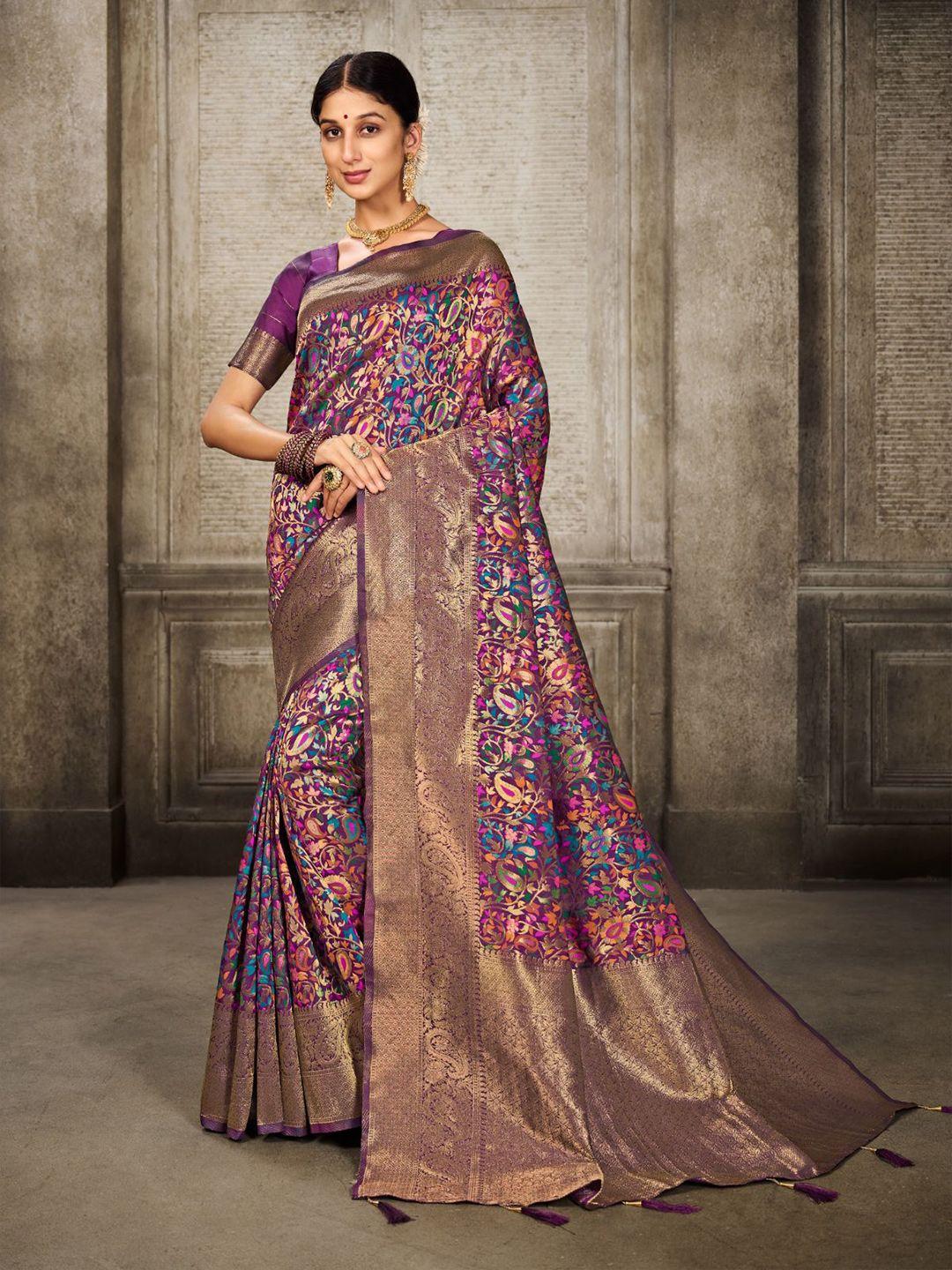 dori ethnic motif woven design zari saree