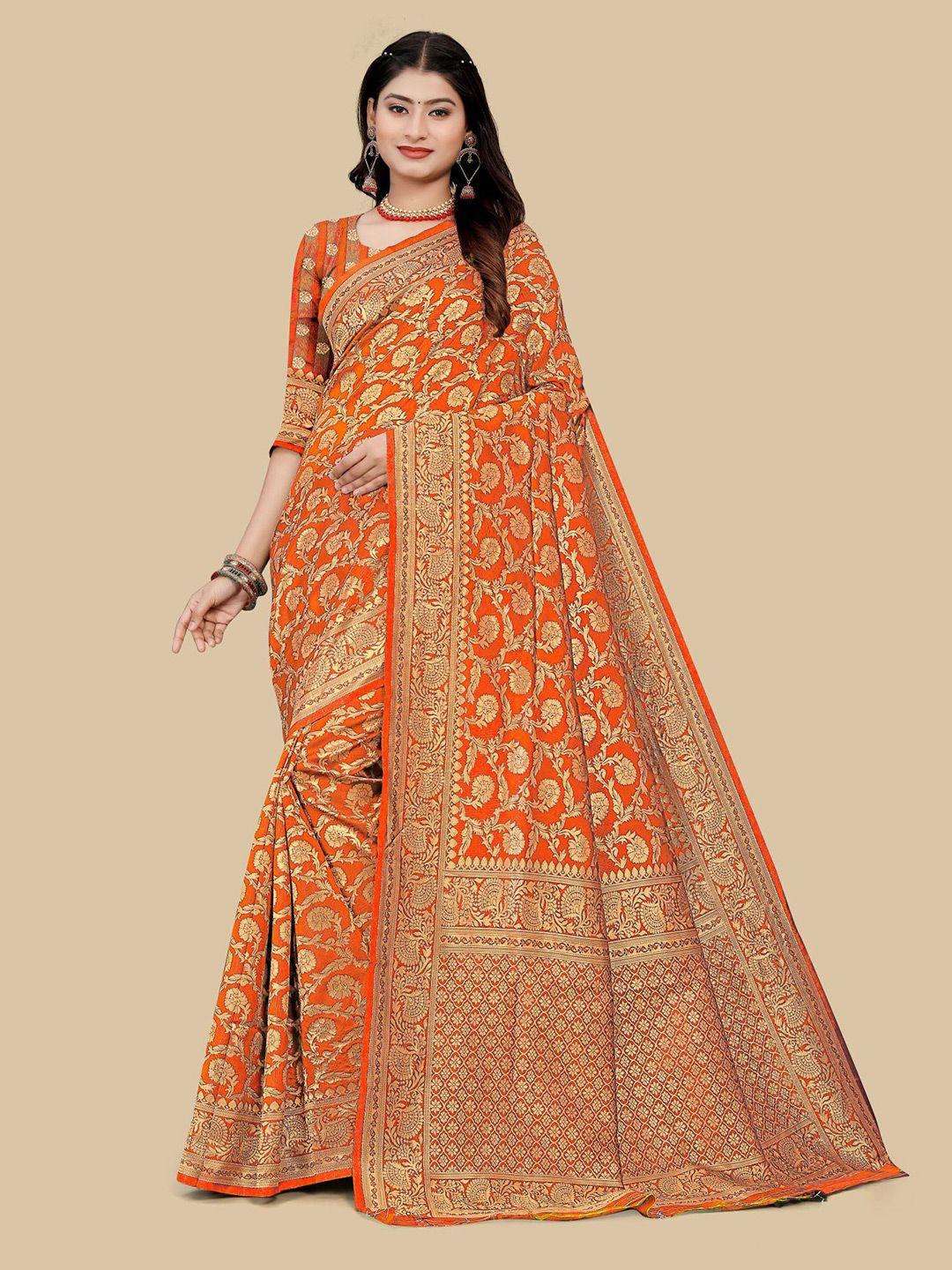 dori ethnic motifs woven design zari art silk saree