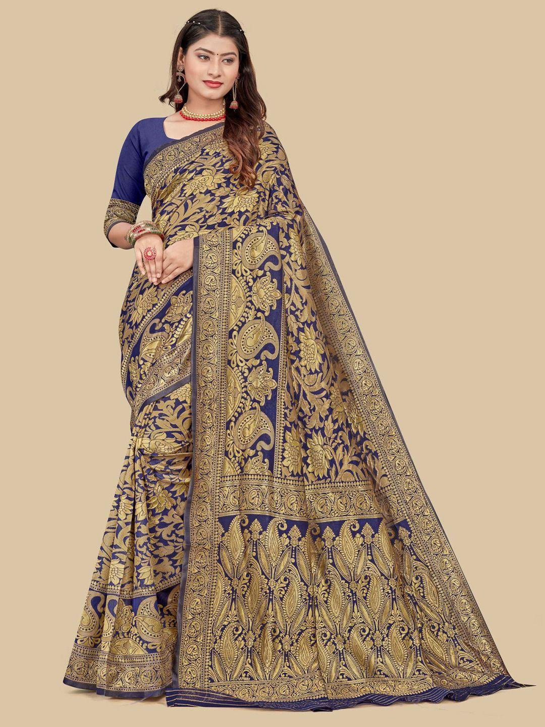 dori paisley woven design art silk saree