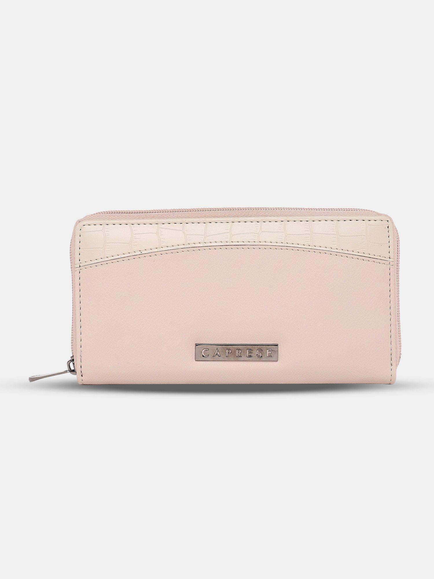 dorita zip around wallet medium dull pink