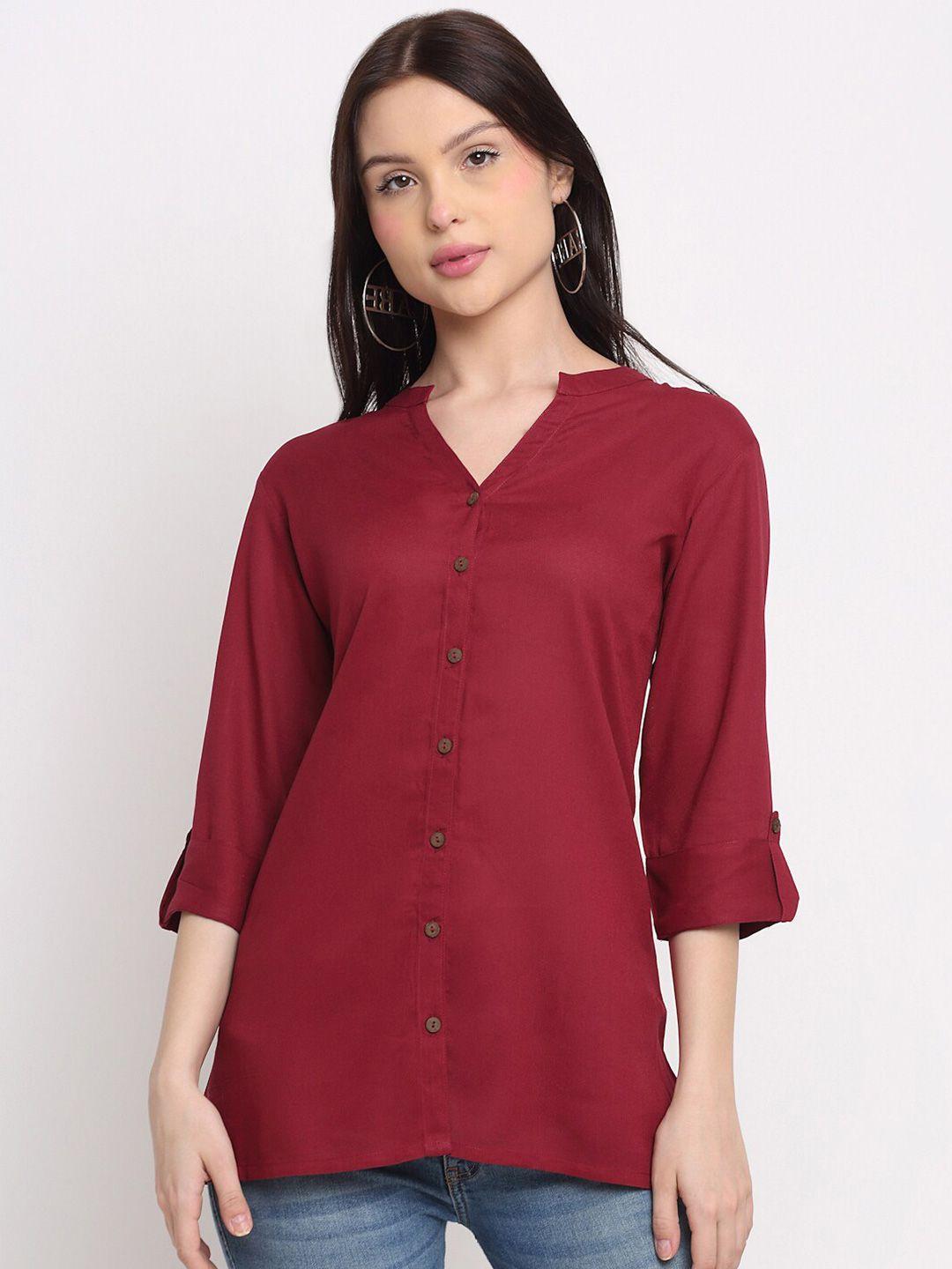 doriya roll up sleeve kurti