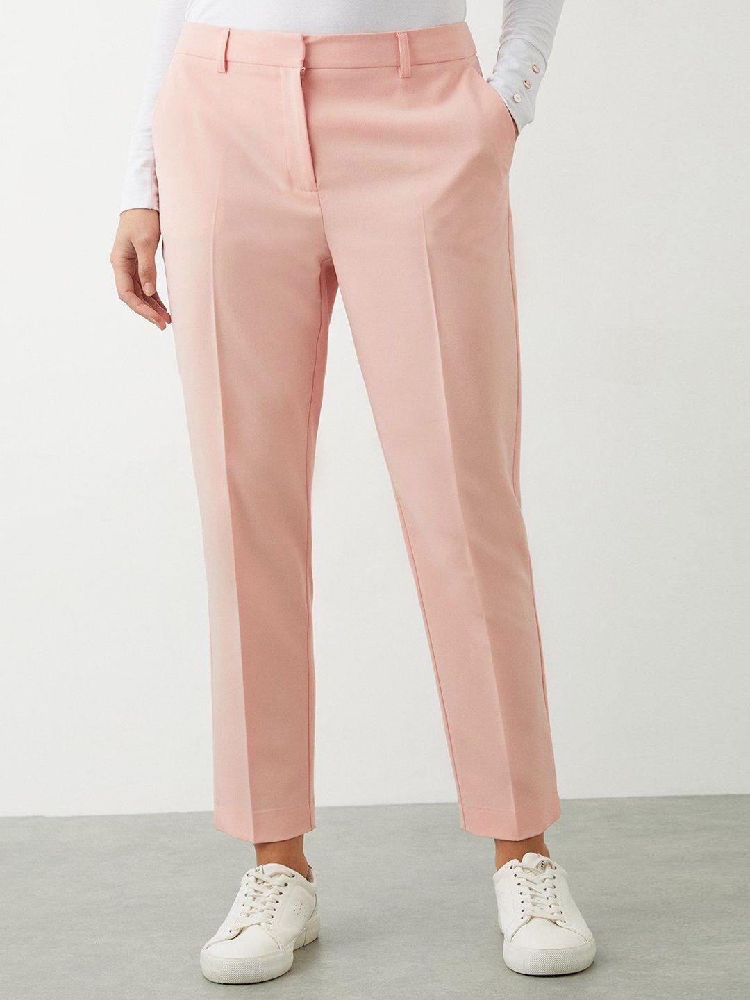 dorothy perkins women slim fit ankle trousers