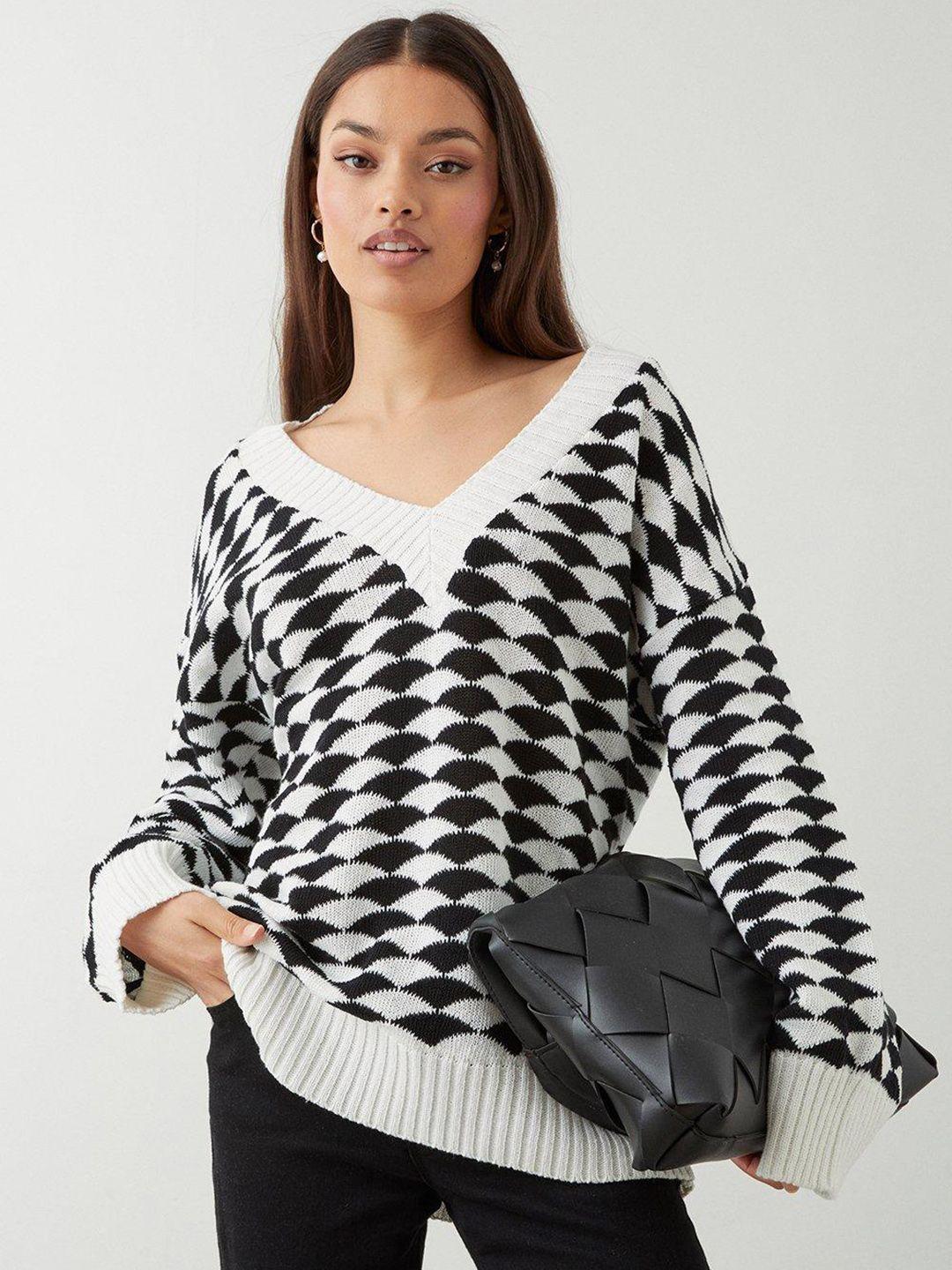 dorothy perkins argyle pullover