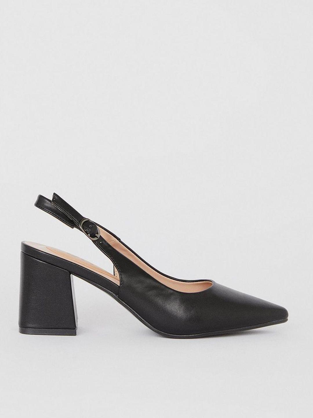 dorothy perkins block heel mules